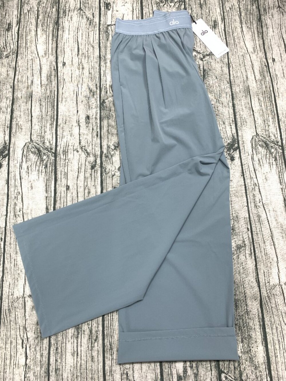 Brand New ALO Yoga Suit Up Trouser Steel Grey🐺30" Inseam Relaxed Fit - Picture 8 of 9
